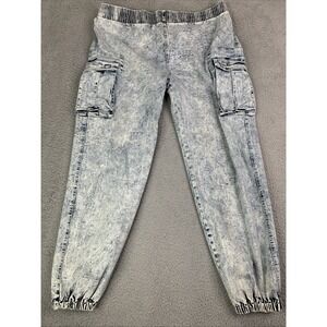 Norma Kamali Gray Cargo Joggers